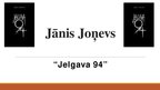 Prezentācija '“Jelgava 94” grāmatas analīze ar prezentāciju', 3.