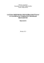 Diplomdarbs 'Latvijas Republikas pilsonības iegūšanas un zaudēšanas normatīvi tiesiskais regu', 1.
