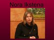Prezentācija 'Nora Ikstena', 1.