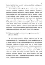 Diplomdarbs 'Policijas iecirkņu inspektoru dienesta darba organizācija un tā virzieni', 61.