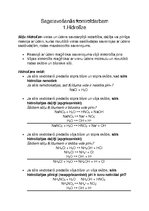 Konspekts 'Sāļu hidrolīze, ūdens disociācija un pH', 1.