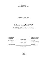 Referāts 'Failu serveris "FreeNAS"', 1.
