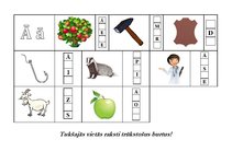 Prezentācija 'Alfabēta burtu uzdevumi', 2.