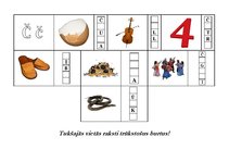 Prezentācija 'Alfabēta burtu uzdevumi', 5.