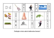 Prezentācija 'Alfabēta burtu uzdevumi', 6.