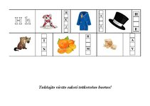 Prezentācija 'Alfabēta burtu uzdevumi', 12.