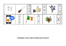 Prezentācija 'Alfabēta burtu uzdevumi', 14.