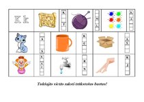 Prezentācija 'Alfabēta burtu uzdevumi', 16.