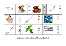 Prezentācija 'Alfabēta burtu uzdevumi', 20.