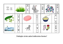 Prezentācija 'Alfabēta burtu uzdevumi', 30.