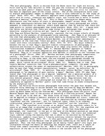 Eseja 'Analysis of Photographs: The Controversy', 1.