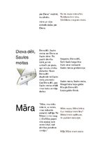 Konspekts 'Latviešu dievības un mitoloģiskās būnes', 4.