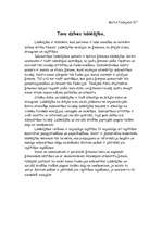 Eseja 'Tava dzīves labklājība', 1.