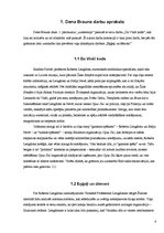 Referāts 'Dena Brauna iztēles izmantojums realitātes atainojumā', 4.