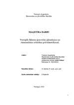 Diplomdarbs 'Ventspils lidostas ģenerālās plānošanas un ekonomiskās attīstības priekšnoteikum', 1.