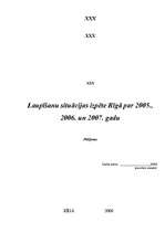 Referāts 'Laupīšanu situācija Rīgā 2005., 2006. un 2007.gadā', 1.