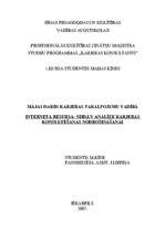 Konspekts 'Interneta resursa- niid.lv analīze karjeras konsultēšanas nodrošināšanai', 1.
