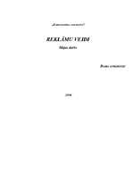 Referāts 'Reklāmu veidi', 1.