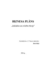 Biznesa plāns 'SIA "Izklaides un svinību birojs"', 16.