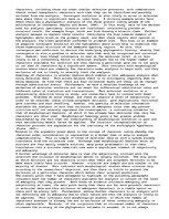 Eseja 'Has Molecular Data Replaced Morphological Data in Phylogeny Reconstruction', 2.