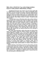 Eseja 'Baltu cilšu un lībiešu attīstības līmeņa salīdzinājums ar Romu, Grieķiju līdz 13', 1.