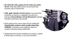 Prezentācija 'Selestina Frenē alternatīvā pedagoģija', 4.