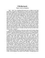 Eseja 'Cilvēks karā. Sāpes, varoņi, propaganda', 1.