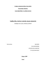 Referāts 'Vadībzinību iezīmes latviešu tautas dziesmās', 1.