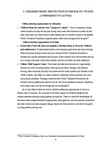 Referāts 'Children Rights Protection in Latvia', 9.