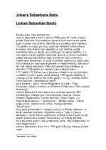 Konspekts 'Johans Sebastians Bahs', 1.