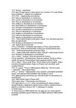 Konspekts 'Hronoloģija - 20.gadsimts', 1.