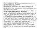 Eseja 'Soda Straw Balance', 1.