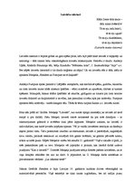 Eseja 'Latviešu raksturi', 1.