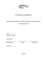 Referāts 'E-komercijas kvalitāte un drošība - kvantitatīvs pētījums', 1.