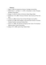 Eseja 'Hinduism: Philosophy, Practices, and Cultural Influence', 5.