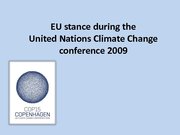 Prezentācija 'United Nations Climate Change Conference', 1.