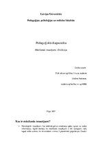 Konspekts 'Pedagoģiskā diagnostika, disleksija', 2.