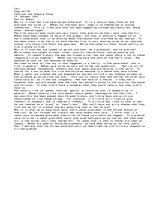 Eseja 'Man vs. Woman', 1.