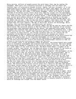 Eseja 'The War on Terrorism', 1.
