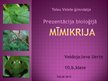 Prezentācija 'Mīmikrija', 1.