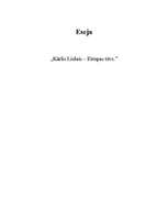 Eseja 'Kārlis Lielais - Eiropas tēvs', 1.