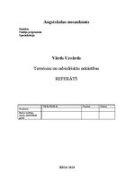Referāts 'Terorisms un sabiedriskās nekārtības', 1.