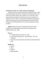 Referāts 'Anti - Utopias According to Antony Burgess ', 3.