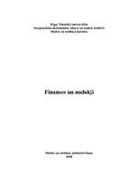 Referāts 'Finanses un nodokļi', 1.