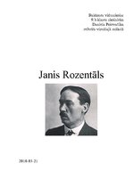 Referāts 'Janis Rozentāls', 1.
