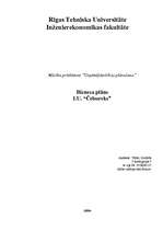 Biznesa plāns 'Biznesa plāns I/U “Čebureks”', 1.