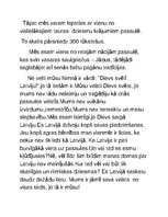 Eseja 'Mana zeme - Latvija', 2.