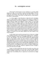 Eseja 'Es - mitoloģisks varonis', 1.