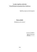 Referāts 'Audi 80 B4 2.0i motora galveno sastāvdaļu remonts', 1.