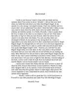 Eseja 'Vēstule Soledadai (angļu val.)', 1.